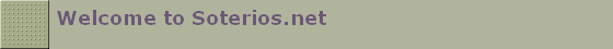 Welcome to Soterios.net